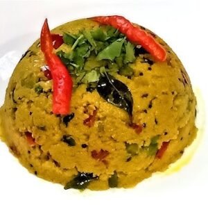 S062  Millet Rava Upma with Vegetables & Ghee